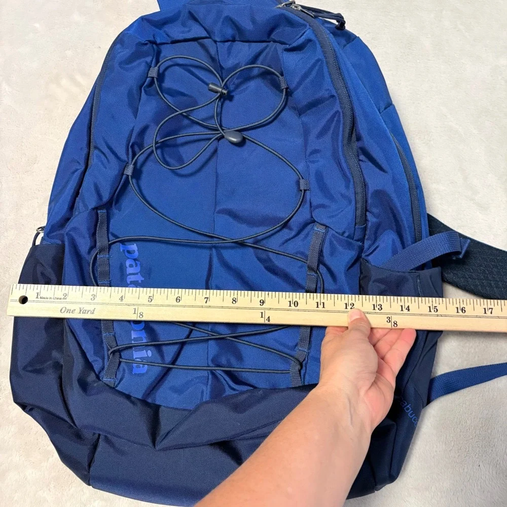 Patagonia Outdoors Chacabuco 30L Backpack Unisex Blue size 30L Bungee Cord